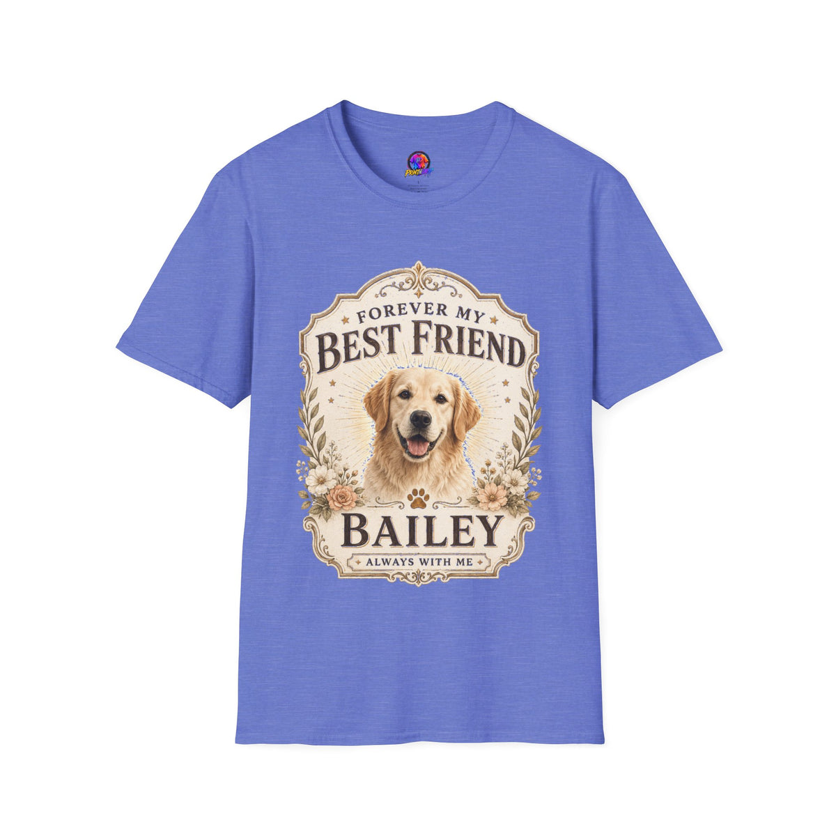 Forever My Best Friend Dog T-Shirt — Personalized Pet Tribute Tee