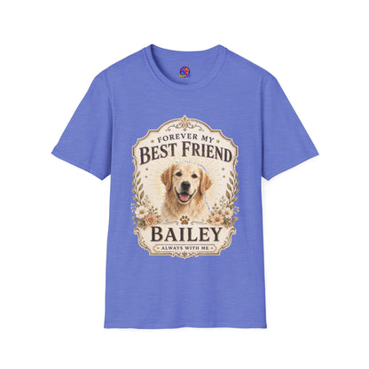 Forever My Best Friend Dog T-Shirt — Personalized Pet Tribute Tee