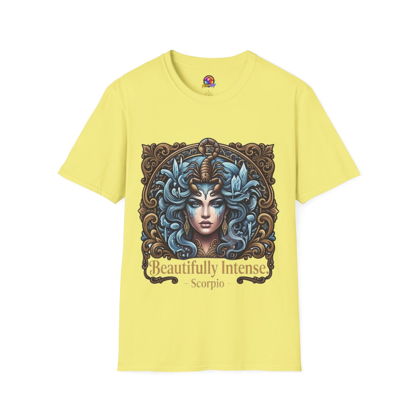 Scorpio Astrology T-Shirt — "Beautifully Intense" Zodiac Graphic Tee