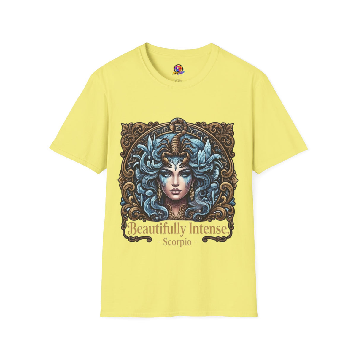 Scorpio Astrology T-Shirt — "Beautifully Intense" Zodiac Graphic Tee