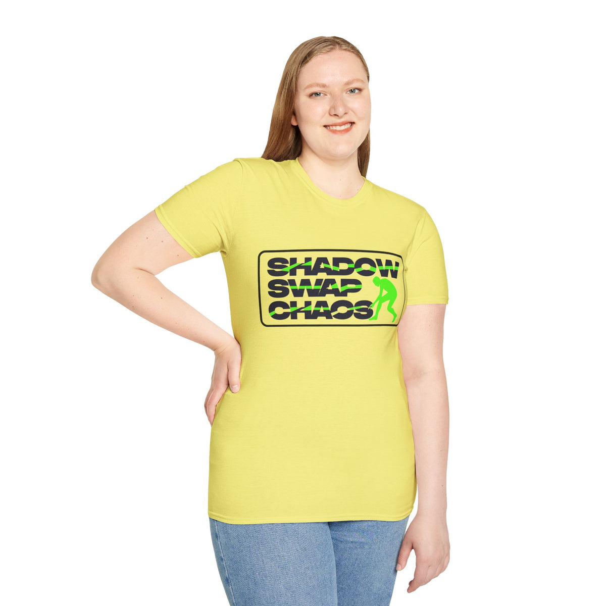 Shadow Swap Chaos T‑Shirt — Retro Neon Graphic Tee - Trending Now - August 2026