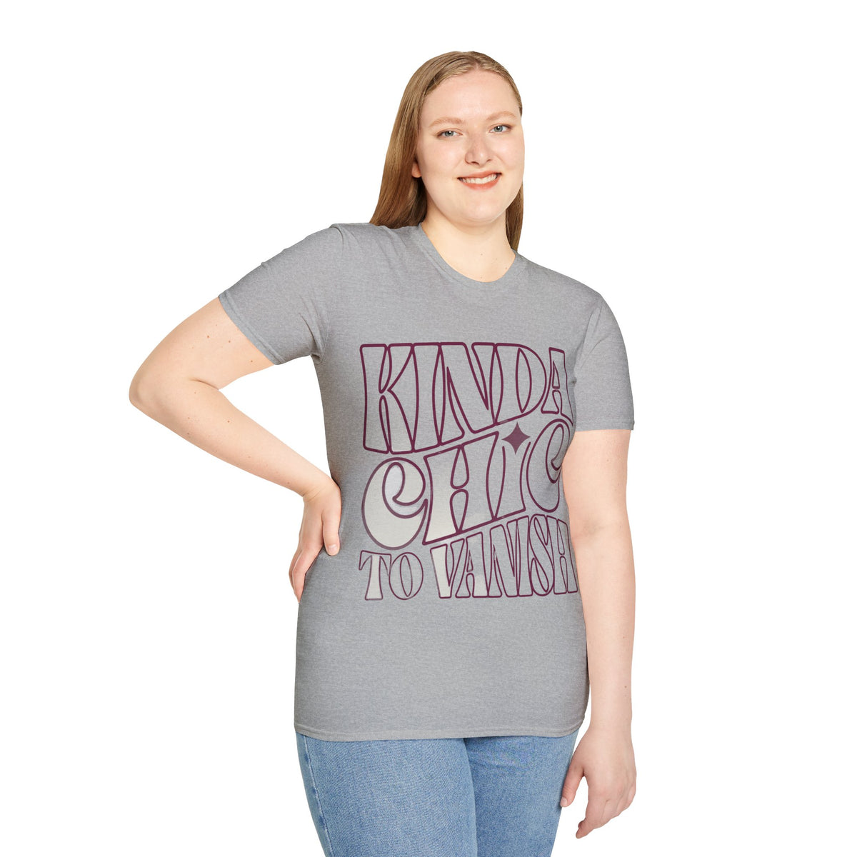 Kinda Chic Retro Graphic Tee — Vintage-Inspired Feminine Casual T-Shirt - Trending Now - August 2026