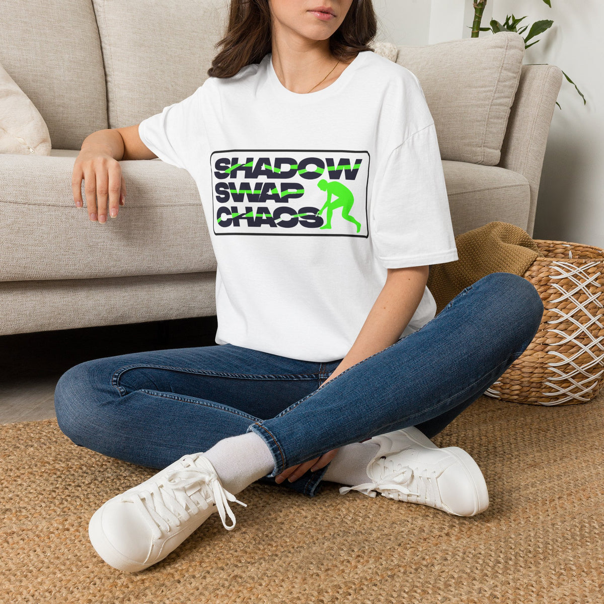 Shadow Swap Chaos T‑Shirt — Retro Neon Graphic Tee - Trending Now - August 2026