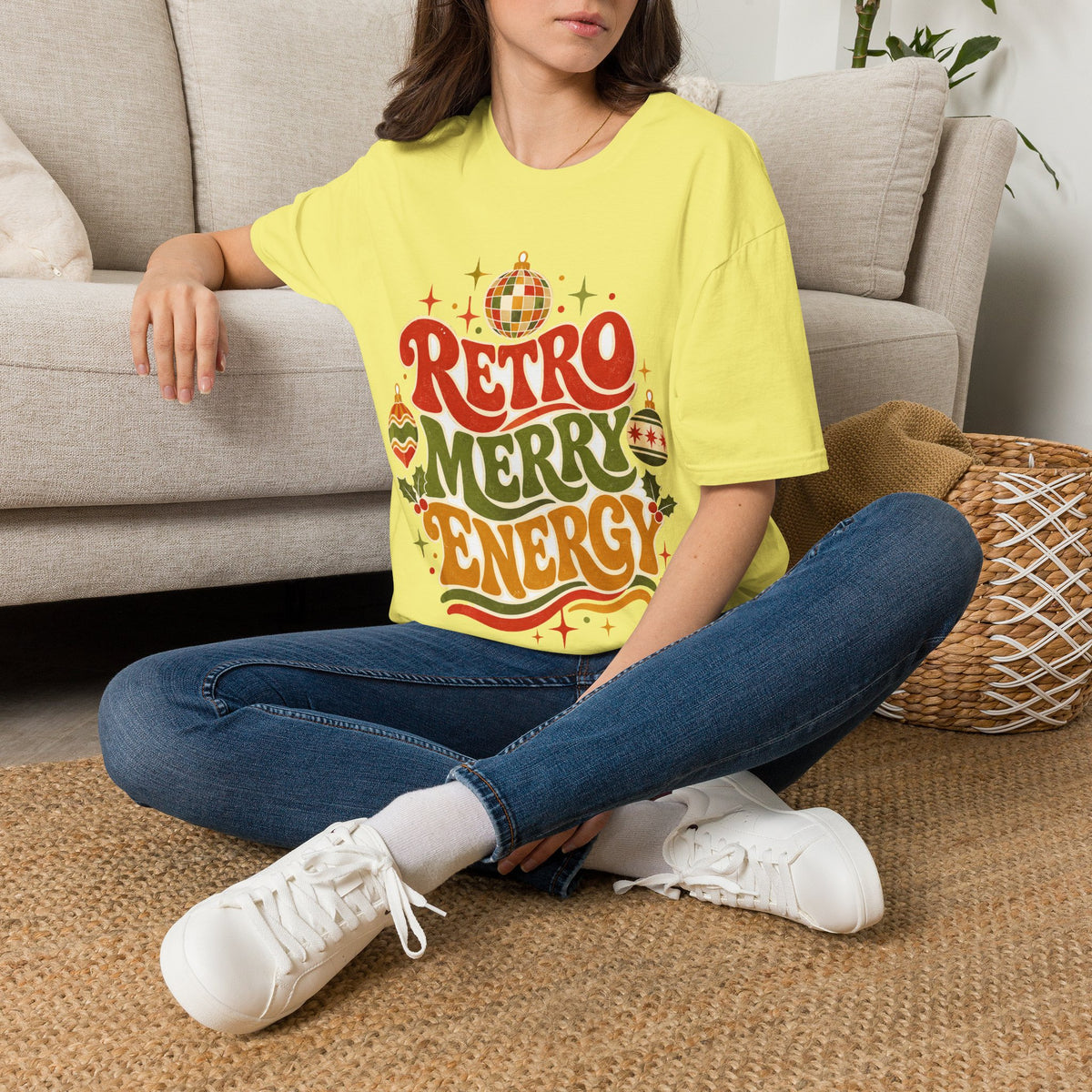 Retro Merry Energy T-Shirt