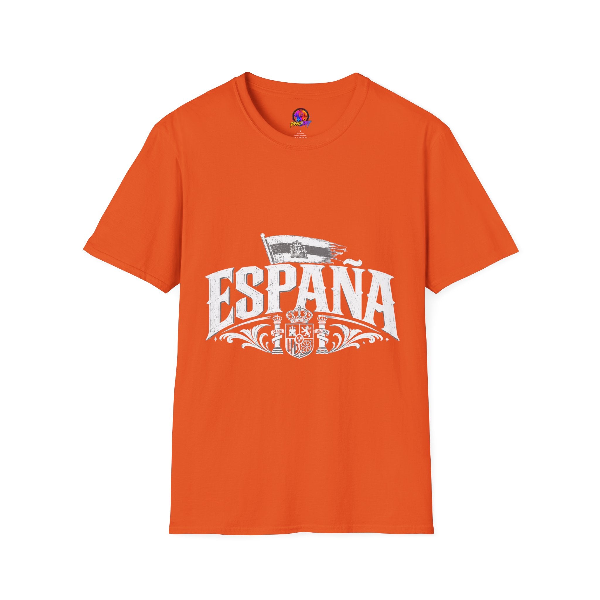 Spain Vintage T-Shirt — Retro Spanish Flag Tee
