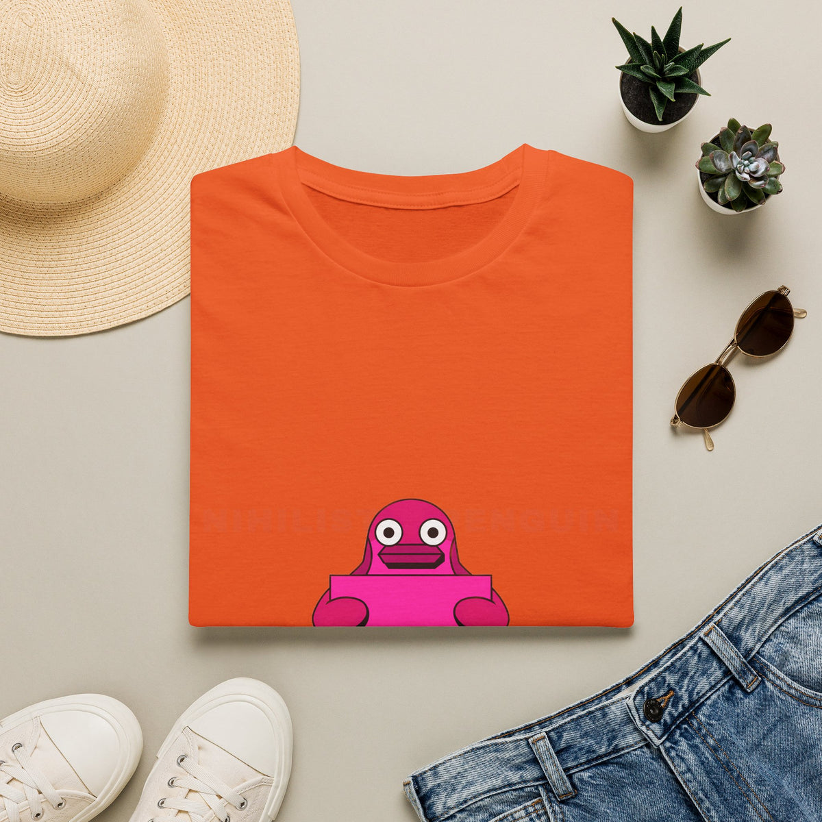 Pink Frog Character T-Shirt — Cute Quirky Graphic Tee - Trending Now - September 2026