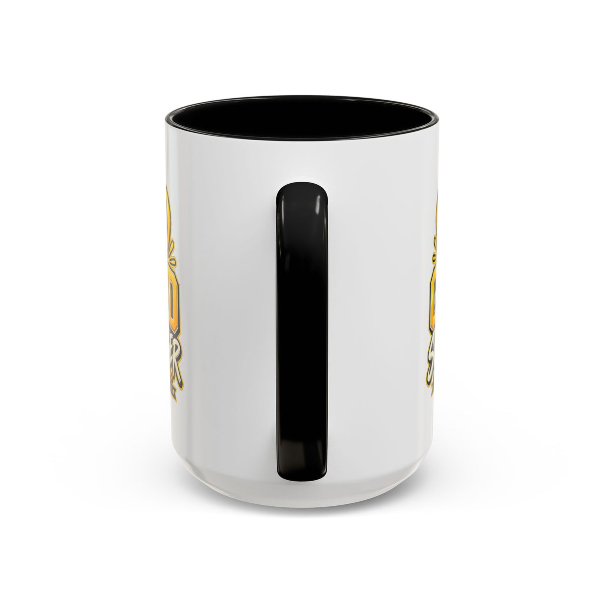 Gold September Coffee Mug — Childhood Cancer Awareness Accent Mug (11/15oz)