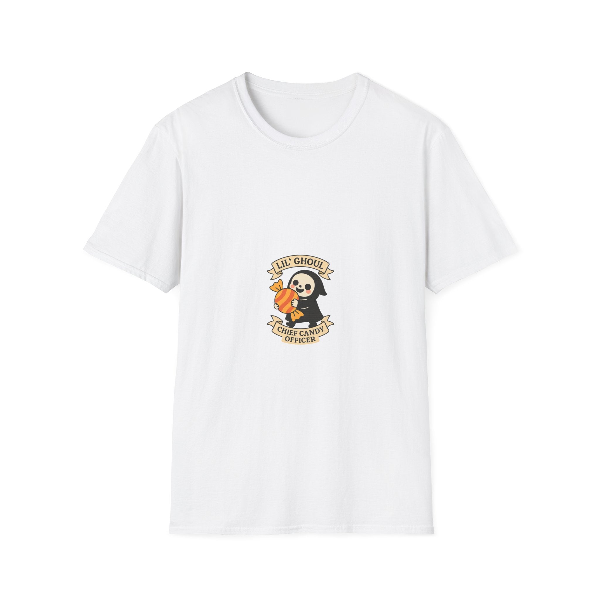 T-Shirt — 'Lil' Ghoul' Trick-or-Treat Candy Officer Halloween Tee - Trending Now - October 2026