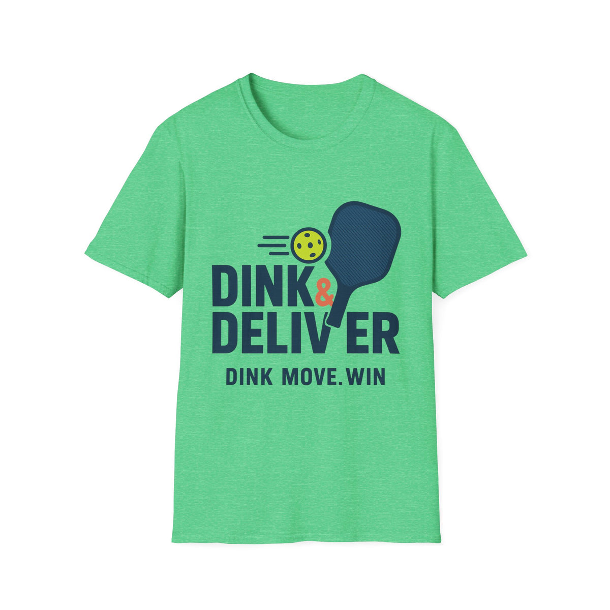 Pickleball Player T‑Shirt — 'Dink. Drive. Deliver.' Graphic Tee for Pickleball Fans - Trending Now - August 2026