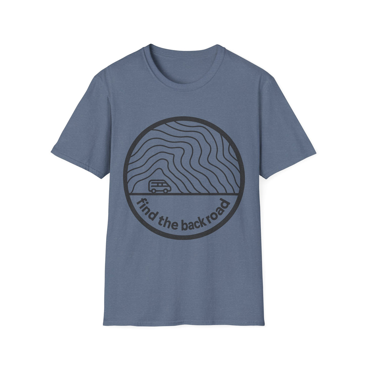 Minimalist Earth Wave T‑Shirt — Subtle Circular Nature Graphic - Trending Now - September 2026