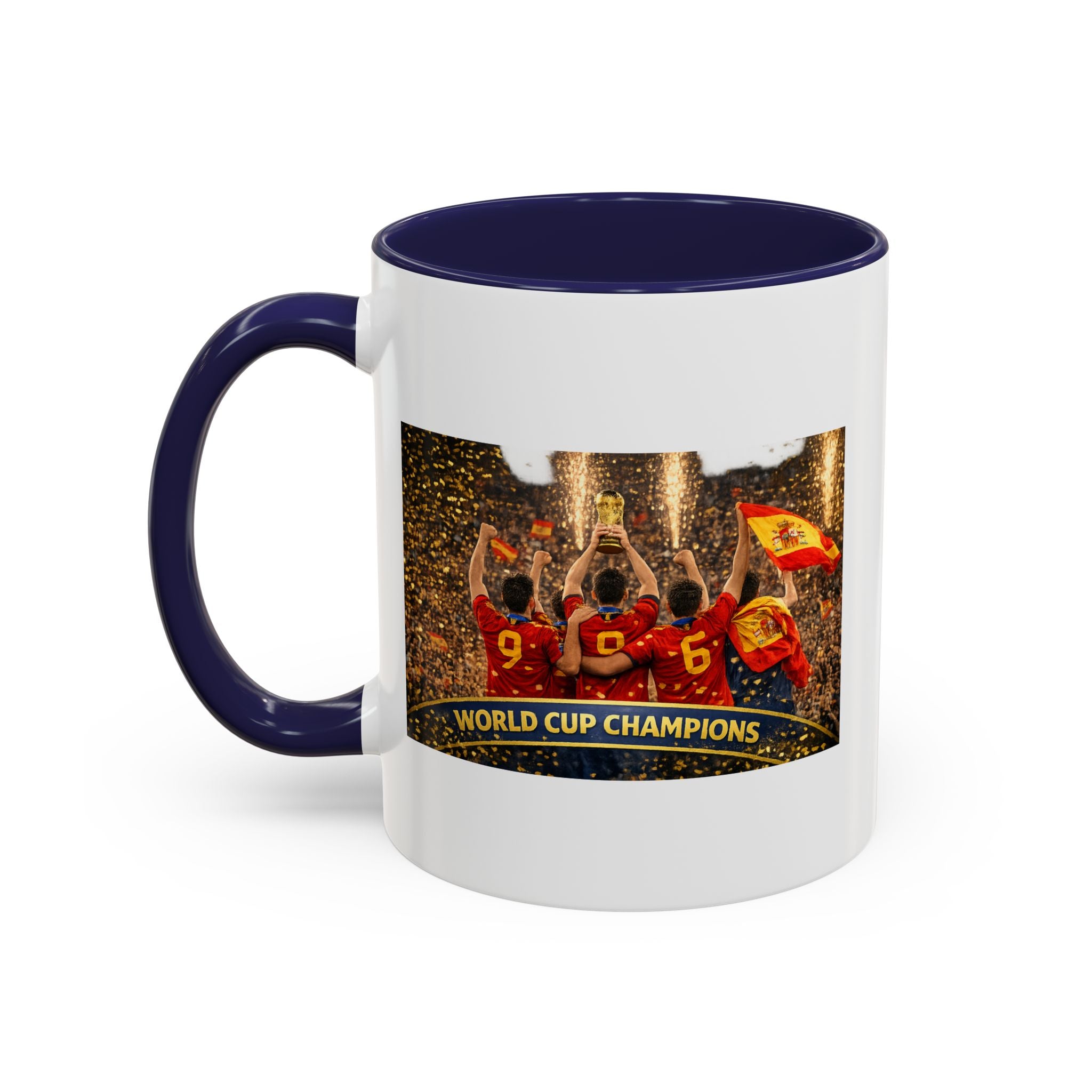 World Cup Champions Soccer Coffee Mug — Team Celebration Accent Mug