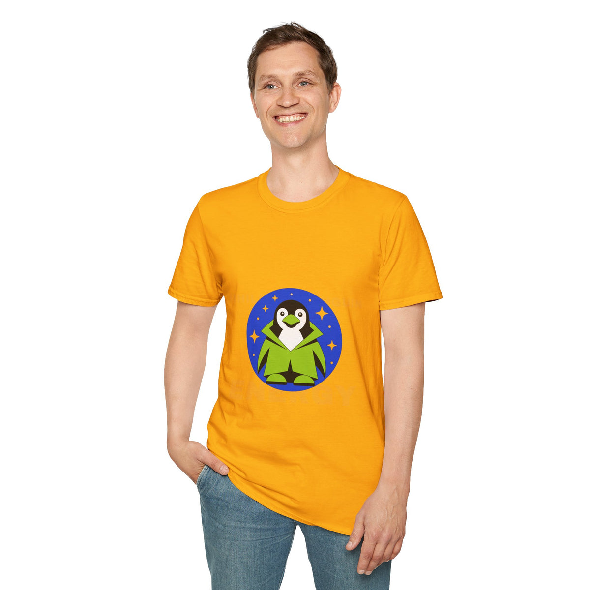 Penguin Night Sky T-Shirt — Cute Starry Penguin Graphic Tee - Trending Now - September 2026