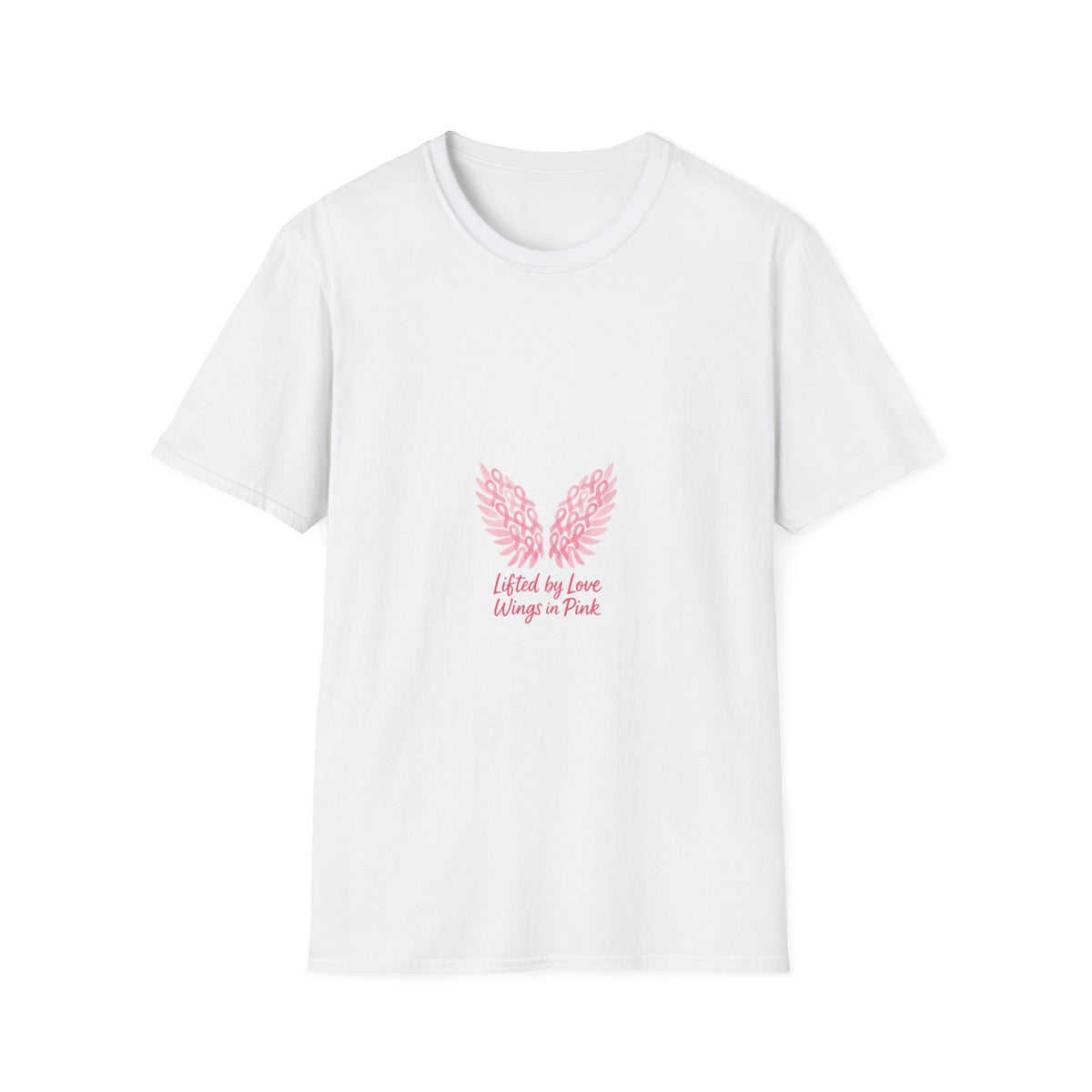 Angel Wings T-Shirt — 'Lifted by Love, Wings of Faith' Inspirational Tee - Trending Now - October 2026