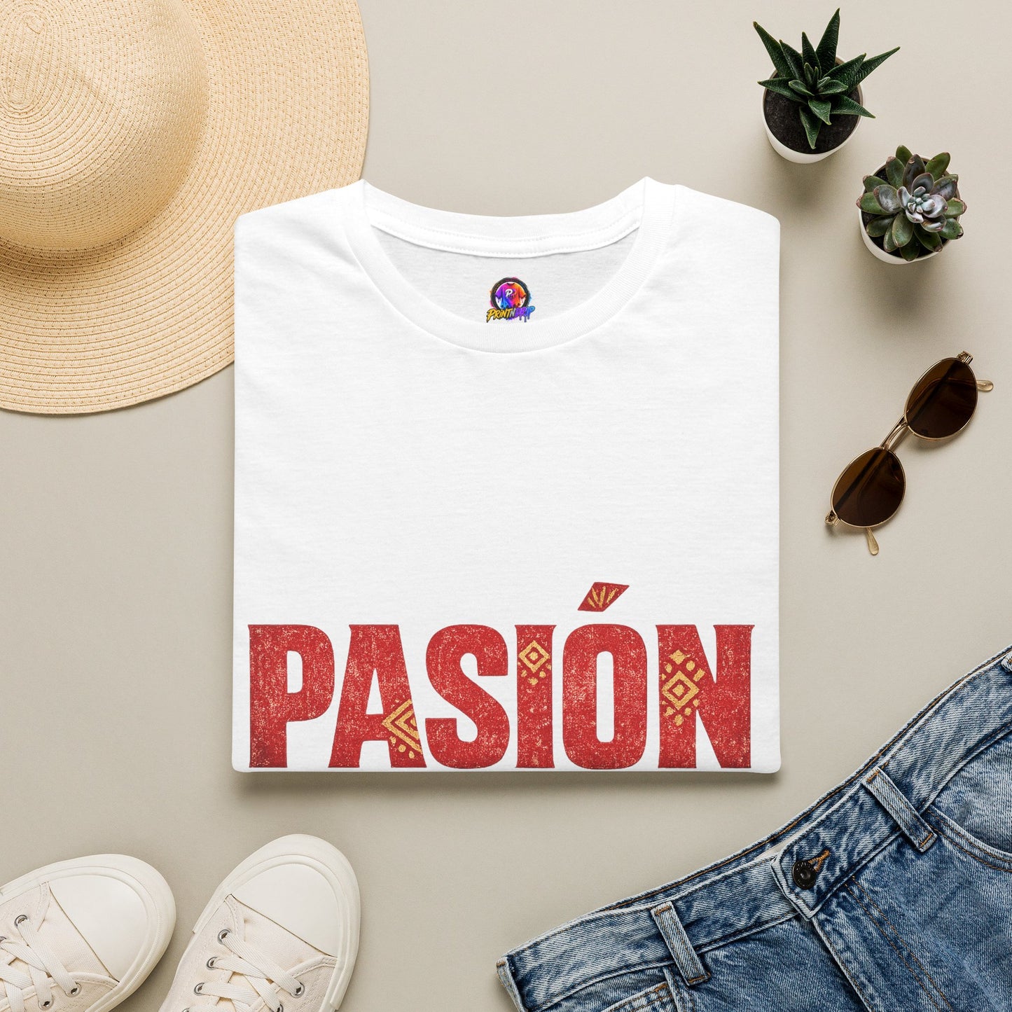 Spain Pasión Roja T-Shirt — Bold Spanish Pride Graphic Tee