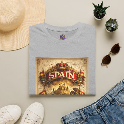 Spain Vintage Travel Graphic T‑Shirt — Retro Spanish Landmark Tee