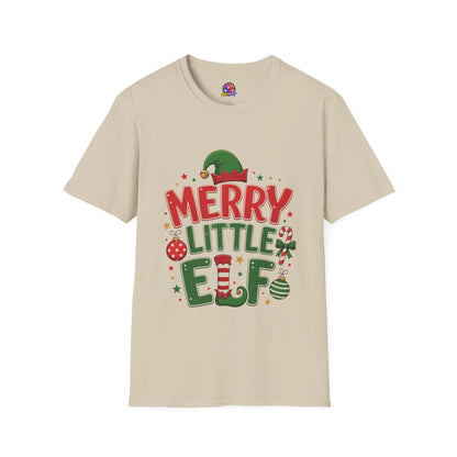 Merry Little Elf T-Shirt — Festive Christmas Holiday Tee