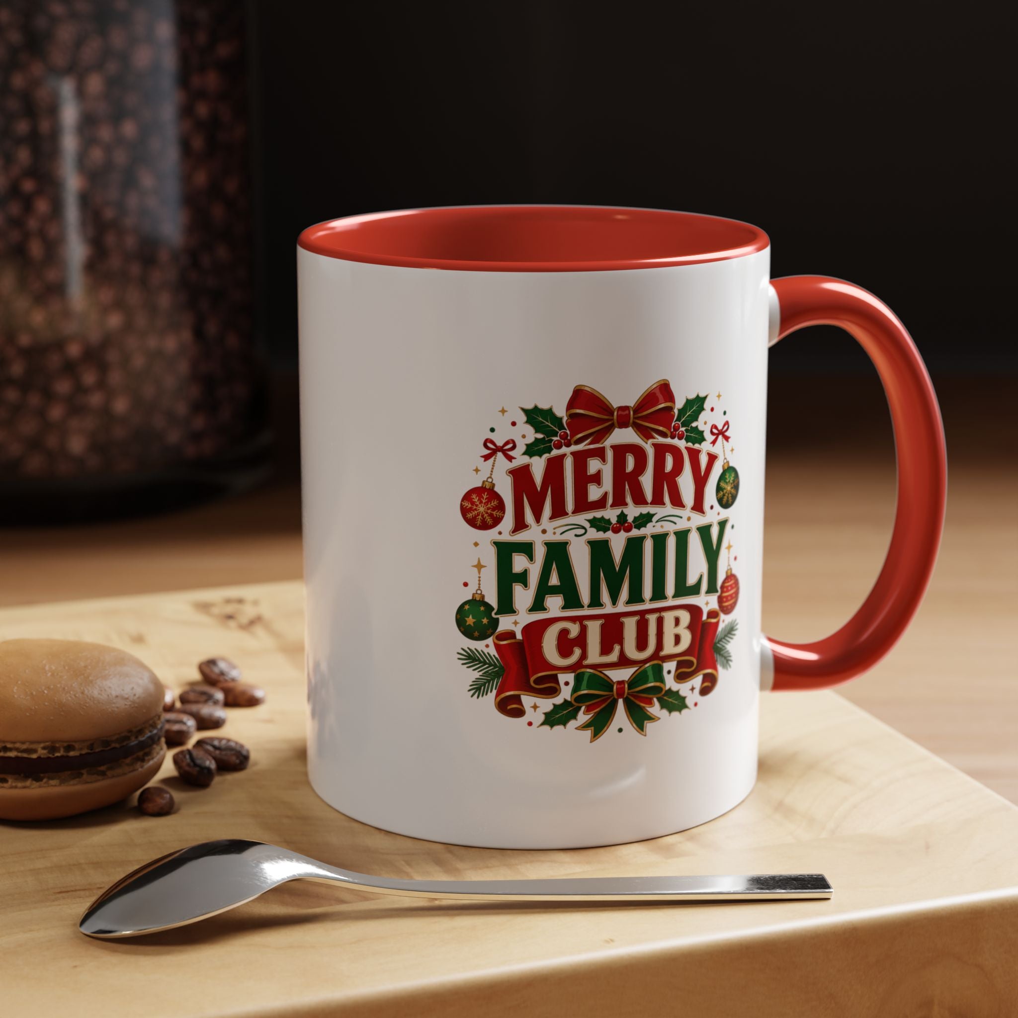 Accent Coffee Mug Merry Family Club