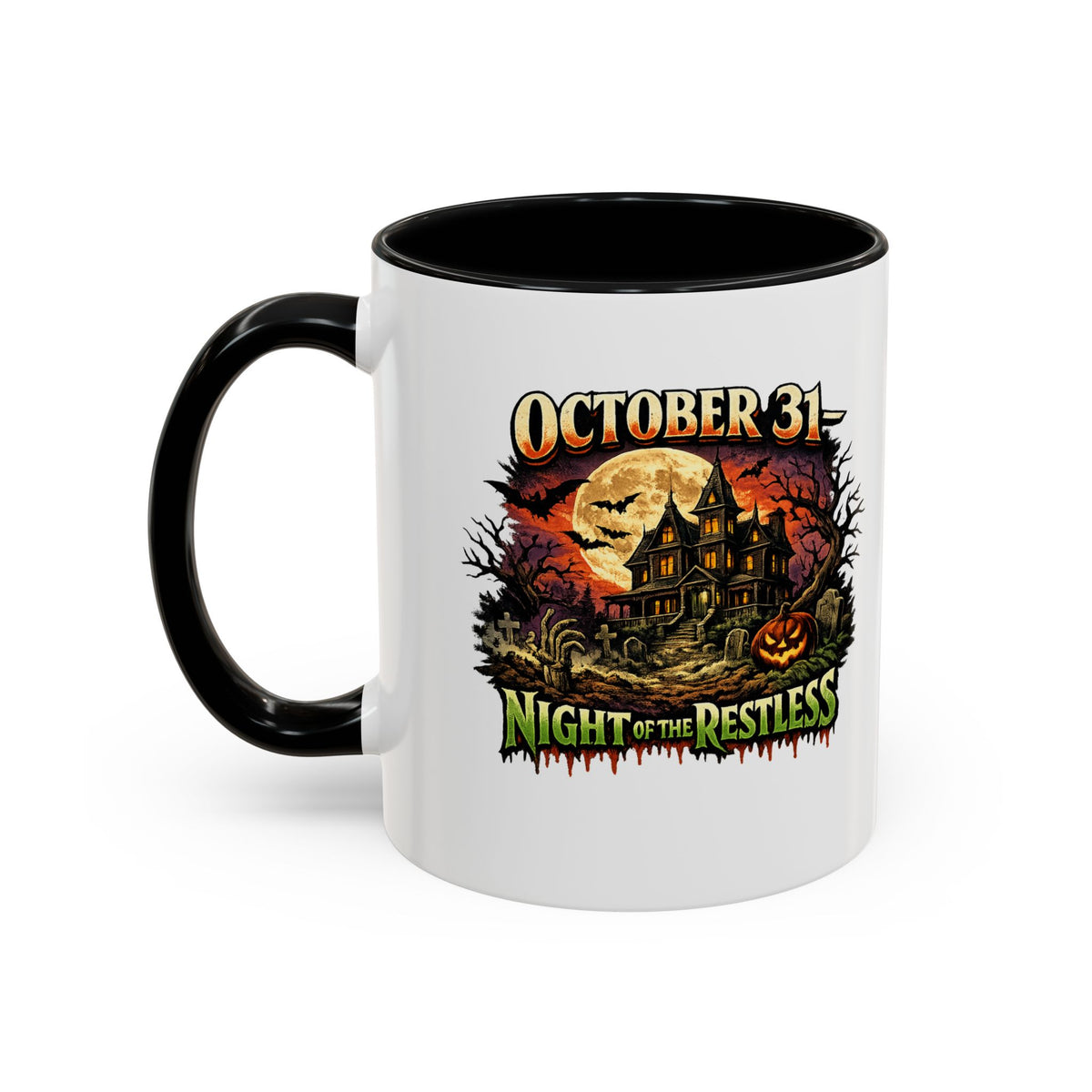 Halloween  October 31 Accent Coffee Mug