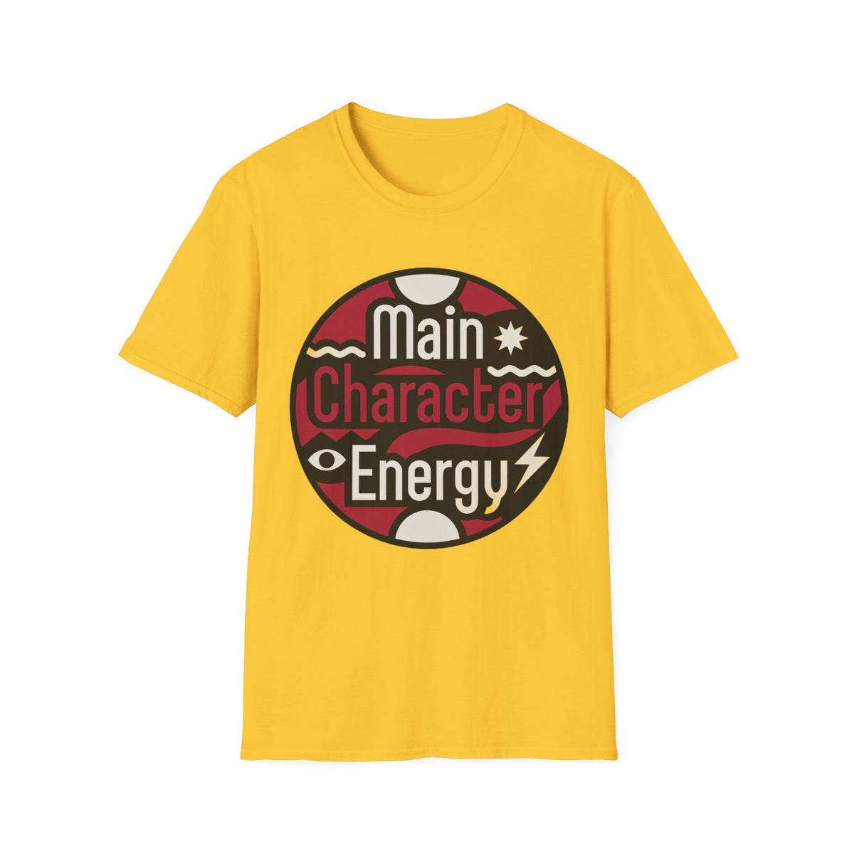 Main Character Energy T-Shirt — Bold Retro Graphic Tee - Trending Now - August 2026