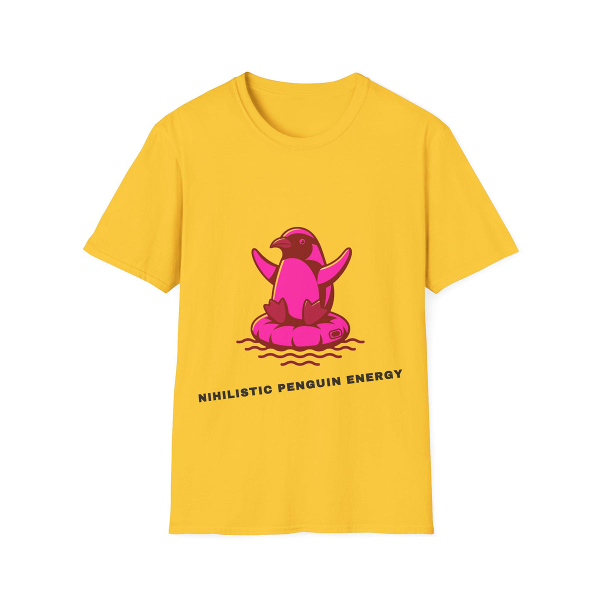Penguin Energy T‑Shirt — Cute Pink Penguin Graphic Tee - Trending Now - September 2026