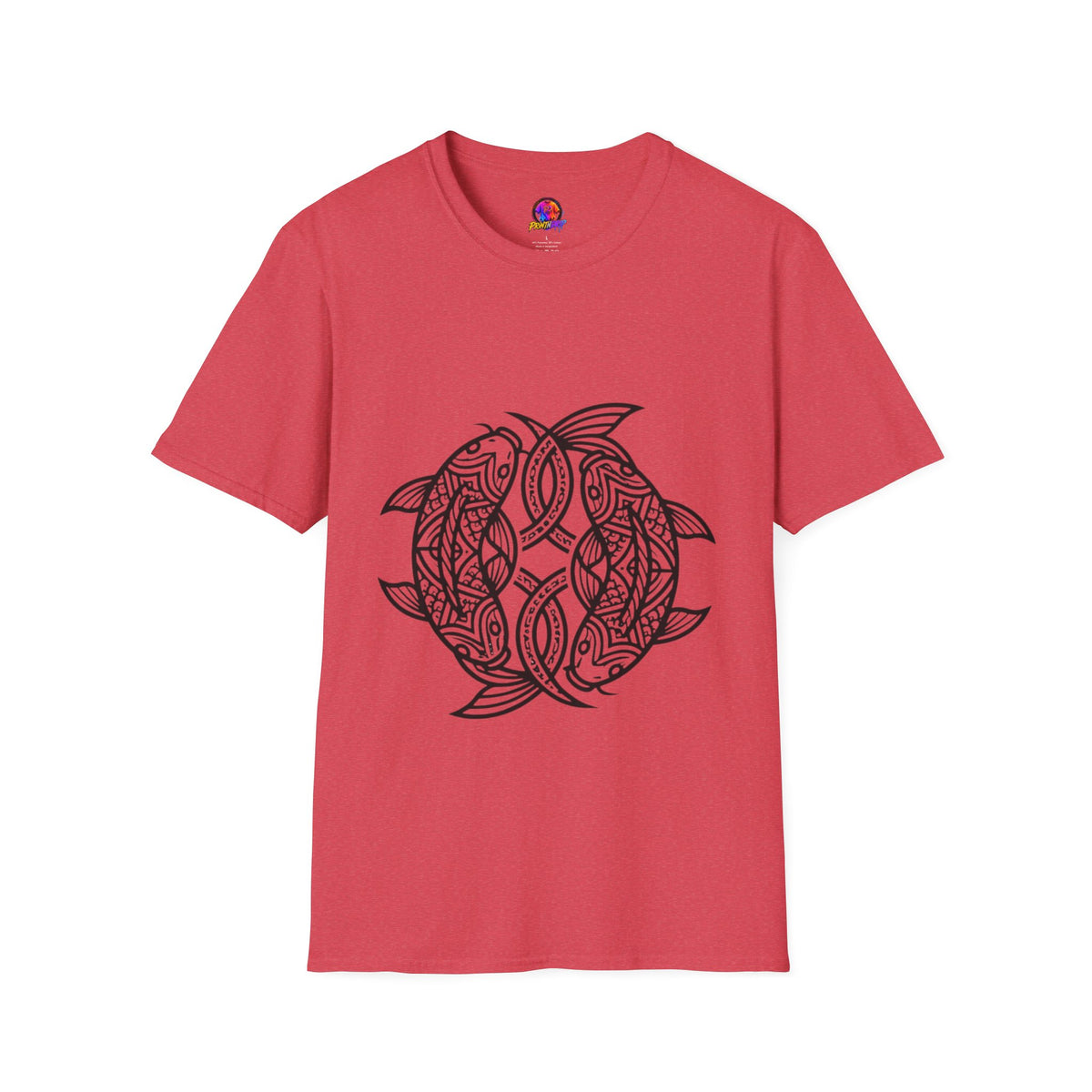 T-Shirt — Intricate Tribal Turtle Line Art Graphic Tee