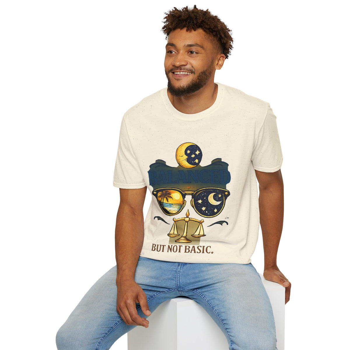 Zodiac Libra Unisex Softstyle T-Shirt