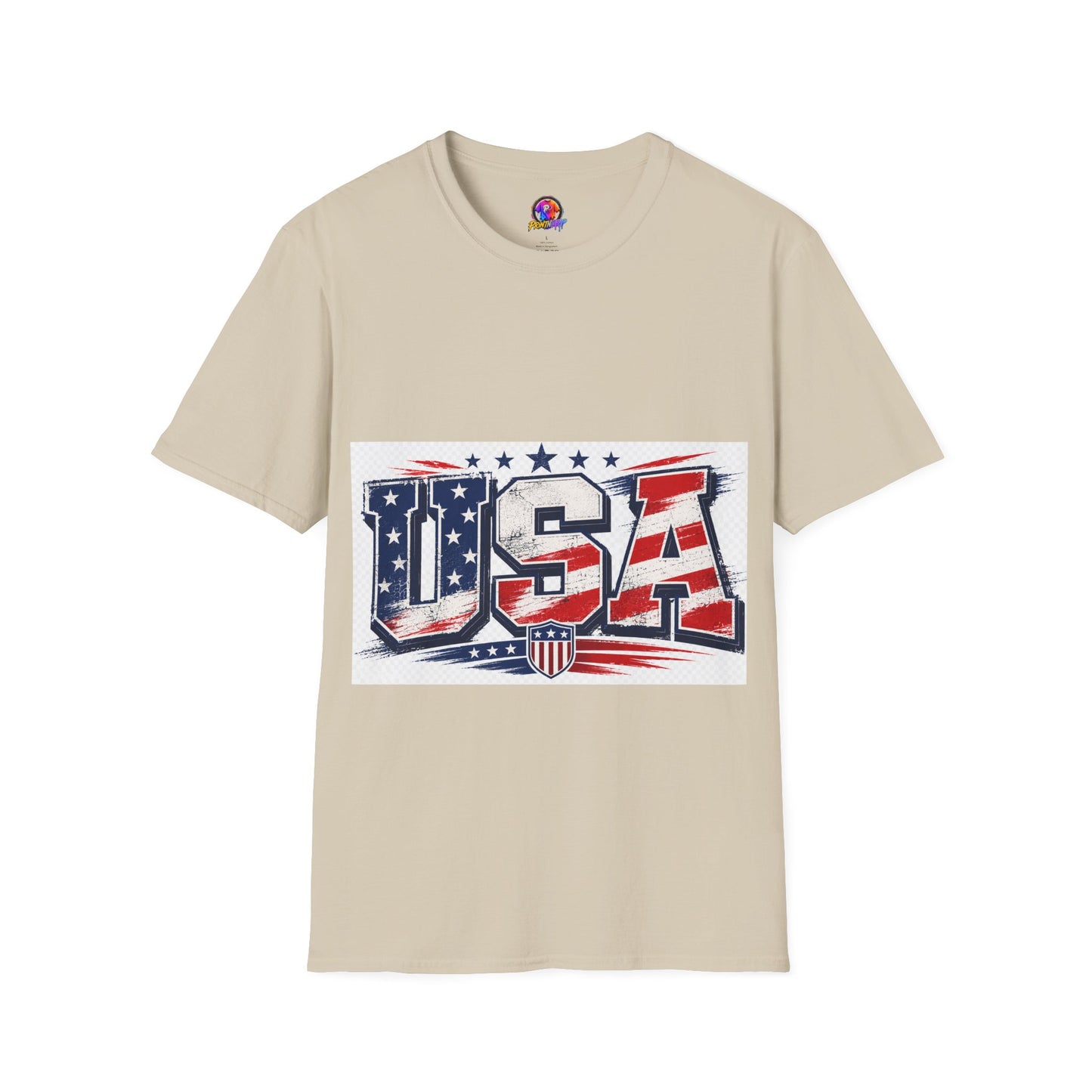 USA Flag Graphic T-Shirt — Patriotic American Pride Tee