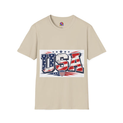 USA Flag Graphic T-Shirt — Patriotic American Pride Tee