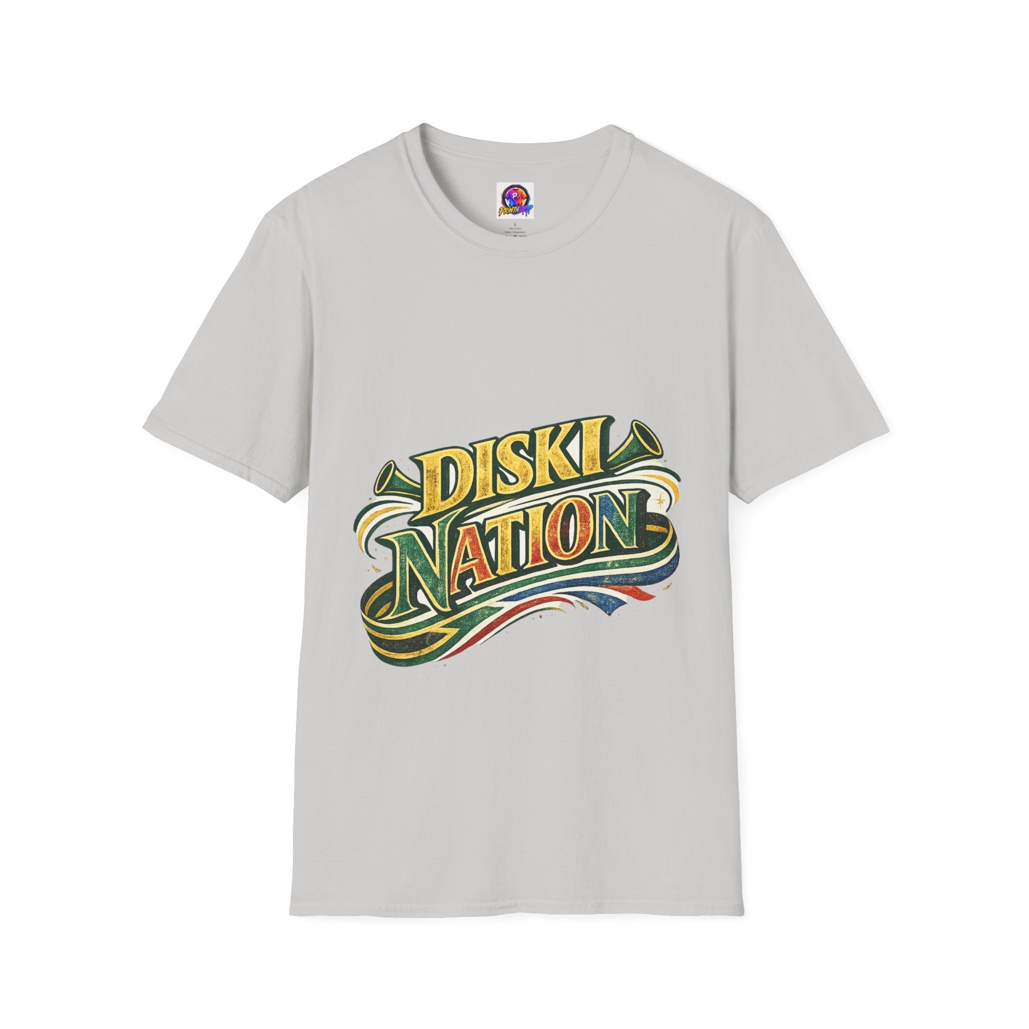 South Africa Diski Nation T-Shirt — Retro Reggae Graphic Tee