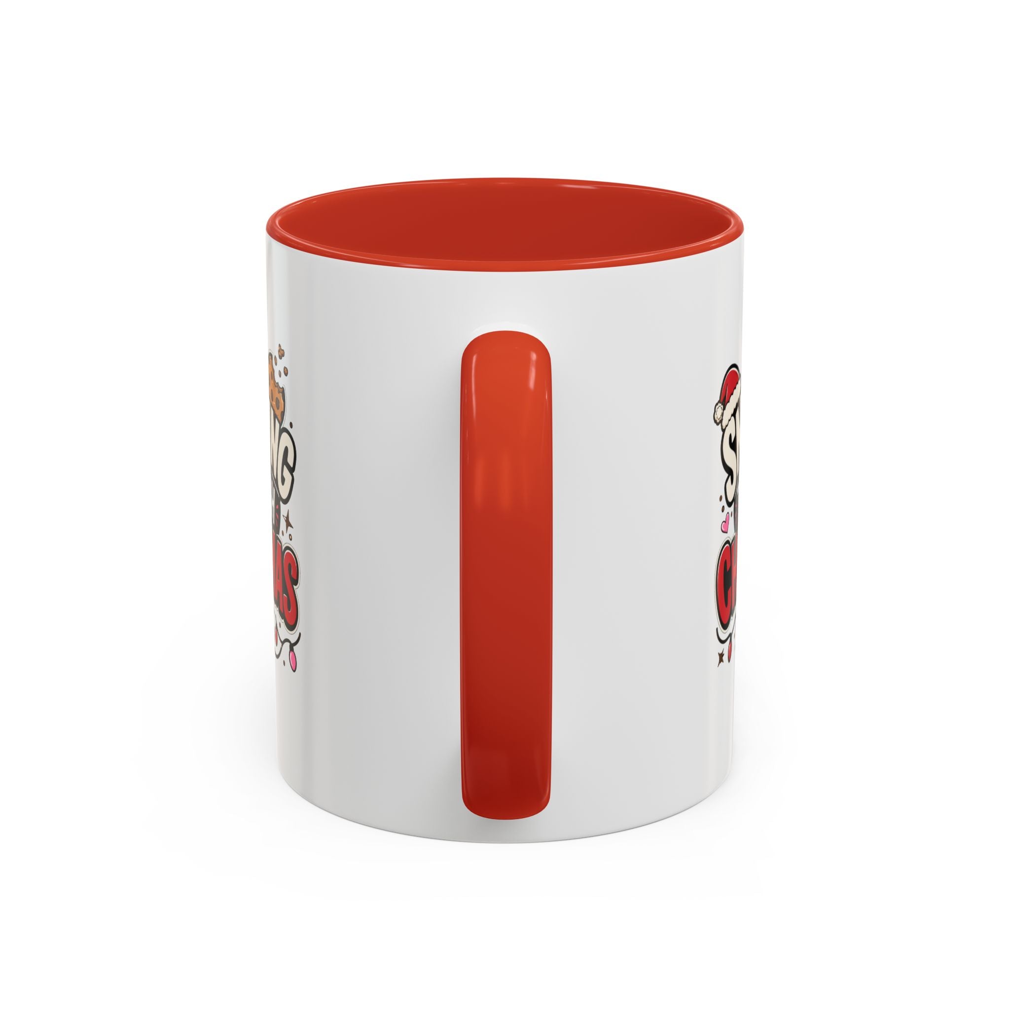 Modern Day Christmas Snacking Through Christmas Coffee Mug