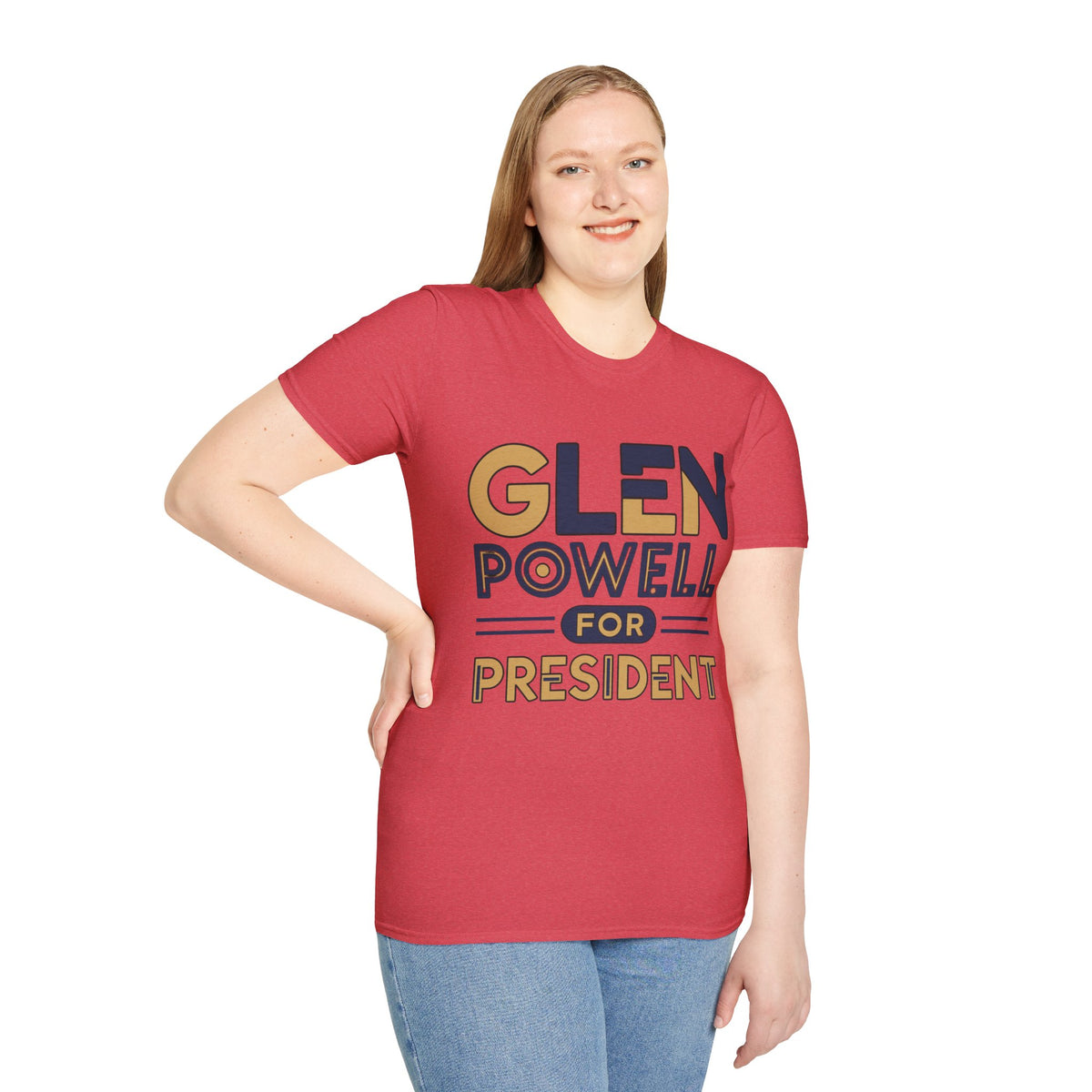 Glen Powell for President T‑Shirt - Trending Now - August 2026