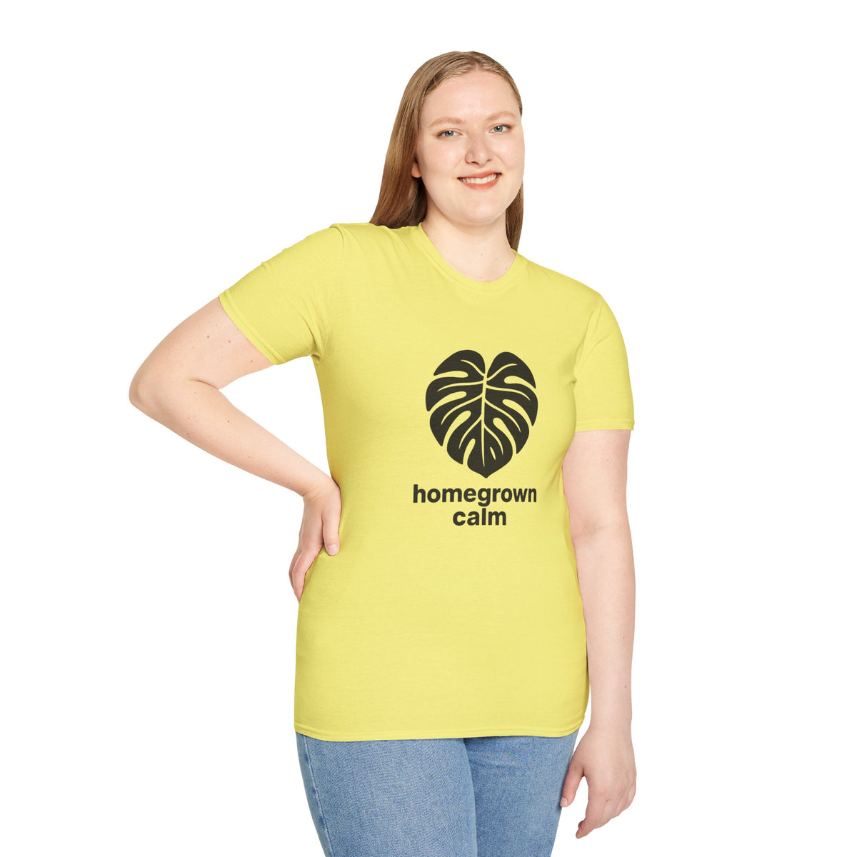 Black T‑Shirt with Subtle Heartroots Graphic – Minimal Plant Lover Tee - Trending Now - August 2026