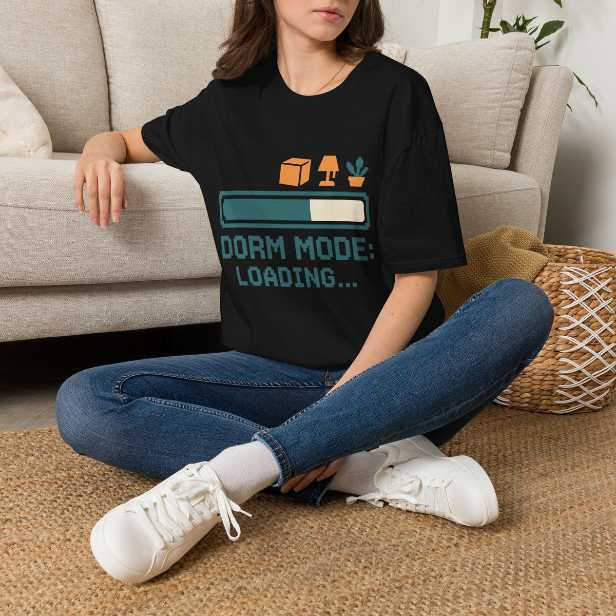 Dorm Mode Loading T‑Shirt — Funny Moving/College Moving Tee - Trending Now - August 2026