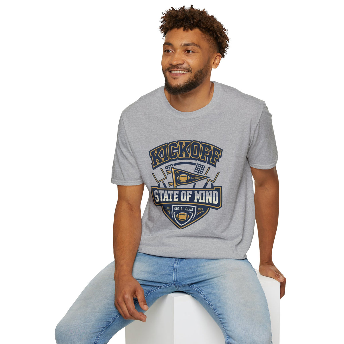 Kickoff Football Shield T‑Shirt — Game Day Vintage Style - Trending Now - August 2026