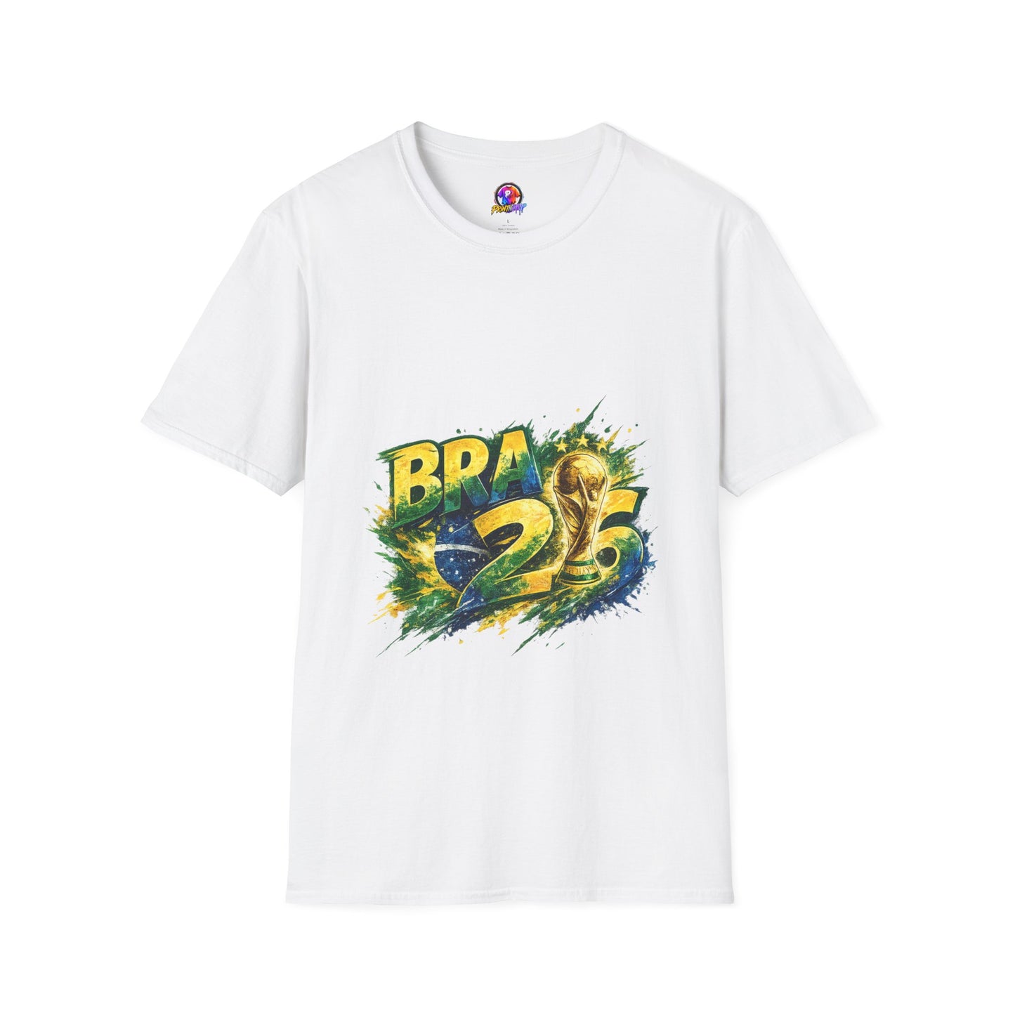 Brazil 25 T‑Shirt — Brazil Soccer World Cup Graphic Tee