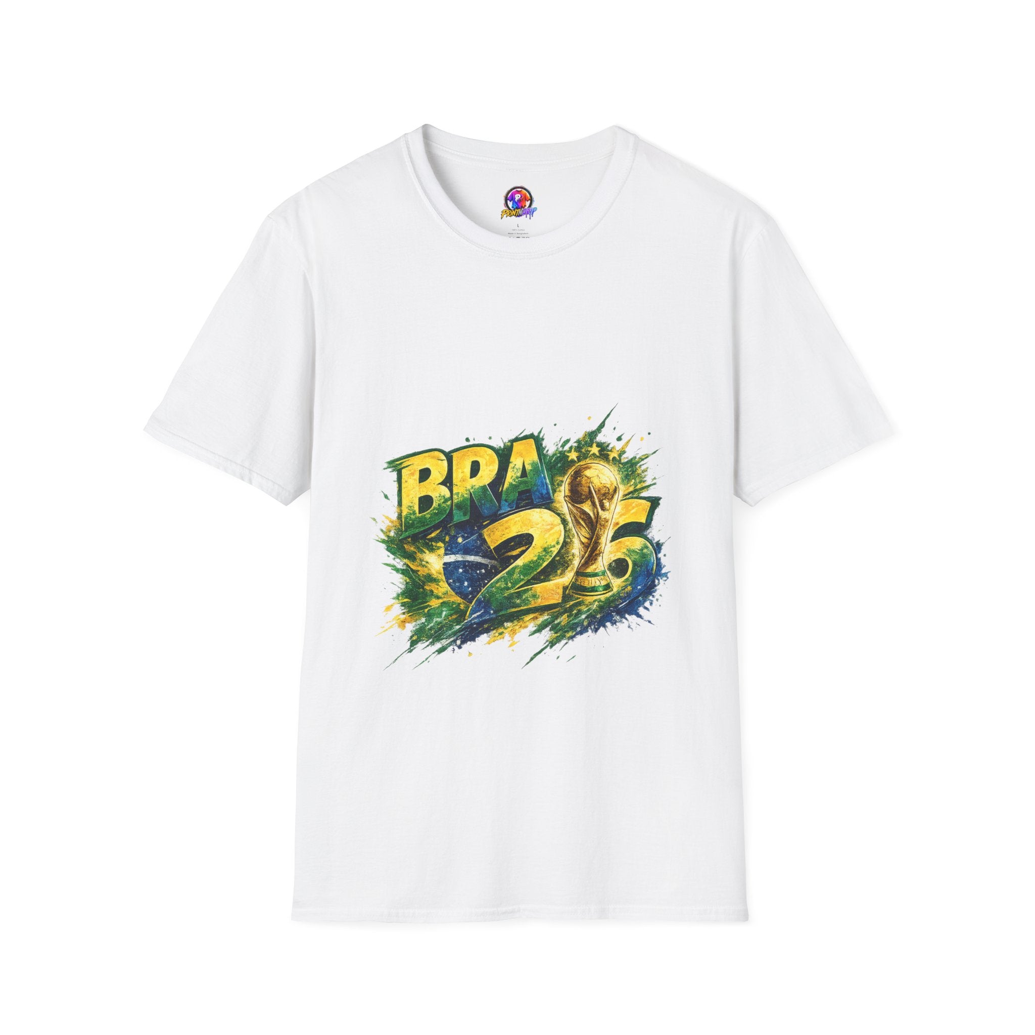 Brazil 25 T‑Shirt — Brazil Soccer World Cup Graphic Tee
