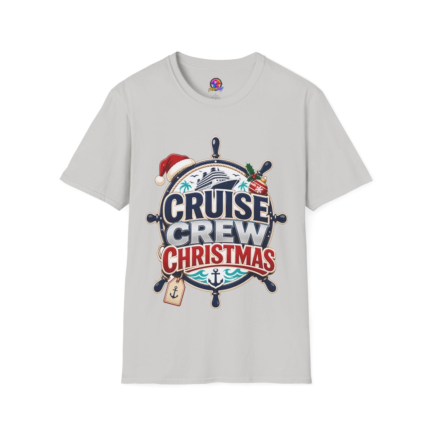 Cruise Crew Christmas T-Shirt — Holiday Cruise Vacation Tee