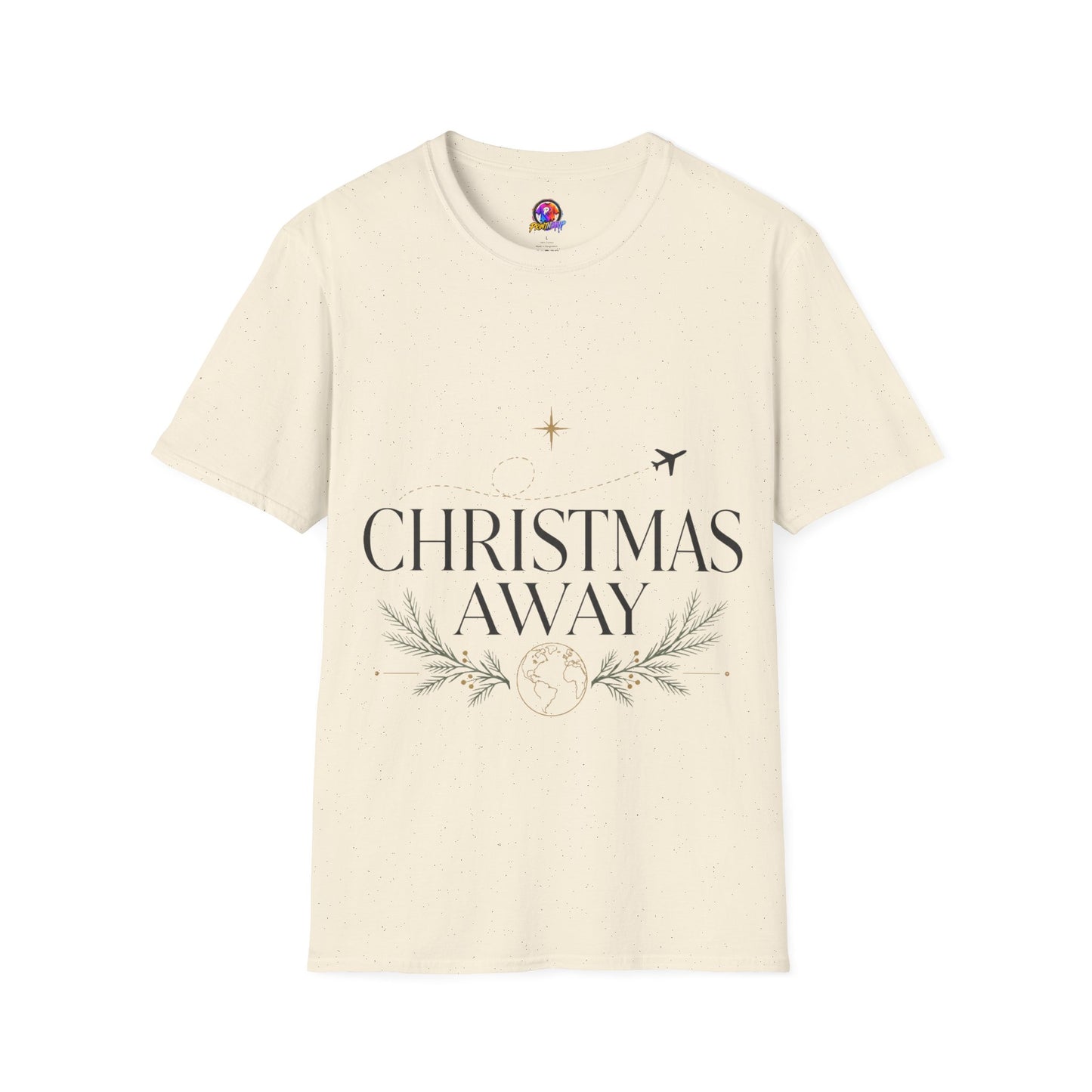 Christmas Away T-Shirt — Holiday Travel Graphic Tee