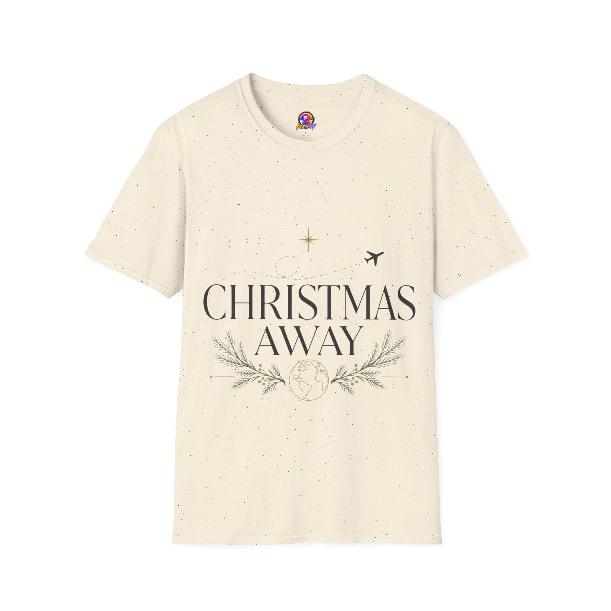 Christmas Away T-Shirt — Holiday Travel Graphic Tee