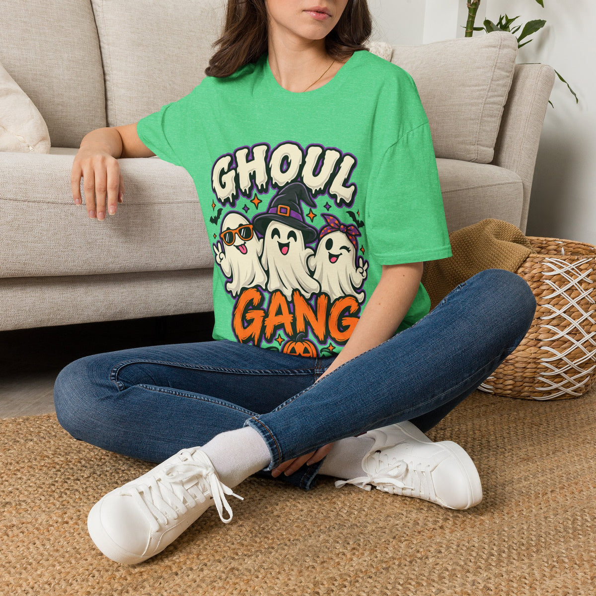 Ghoul Gang Ghost Halloween T-Shirt