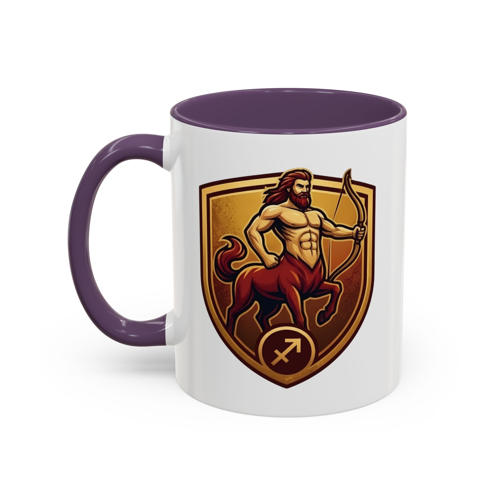 Sagittarius Centaur Coffee Mug — Zodiac Archer Accent Mug (11/15oz)