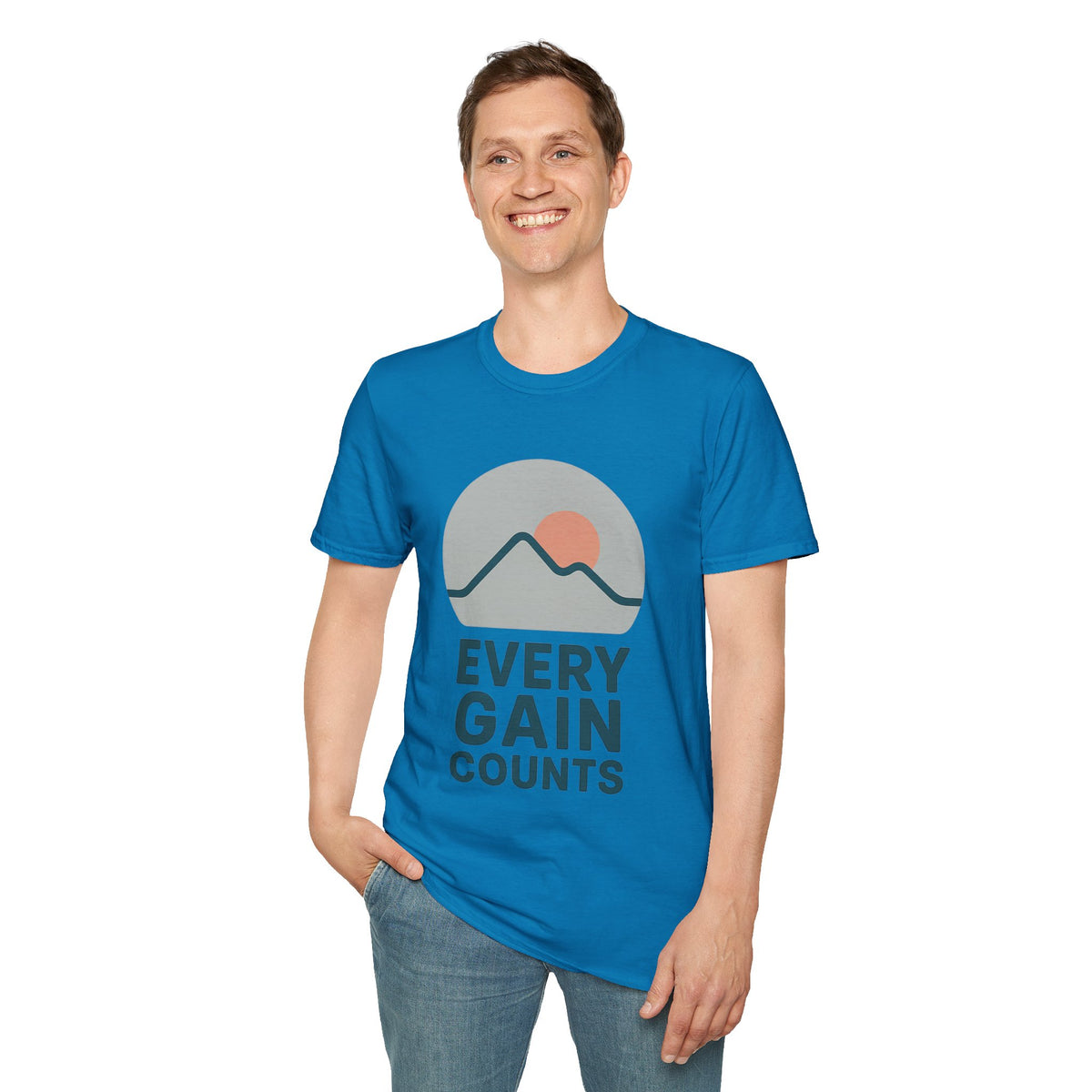 Every Gain Counts Mountain T-Shirt — Inspirational Hiking Tee - Trending Now - September 2026