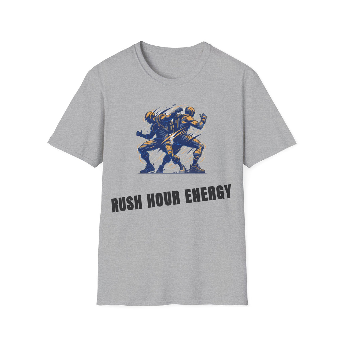 T-Shirt — 'Rush Hour Energy' Football Player Graphic Tee - Trending Now - September 2026