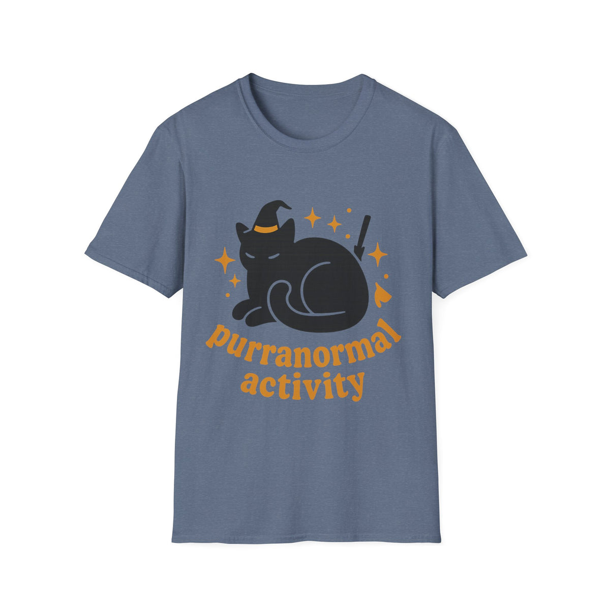 Paranormal Activity Circle T-Shirt — Cute Retro Ghost & Stars Tee - Trending Now - August 2026