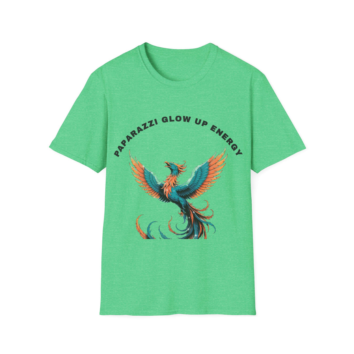 Phoenix Graphic T-Shirt — "Paparazzi Glow Up Energy" Inspirational Casual Tee - Trending Now - September 2026