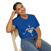 Arrow Heart T-Shirt — Minimal Cupid Bow & Arrow Design