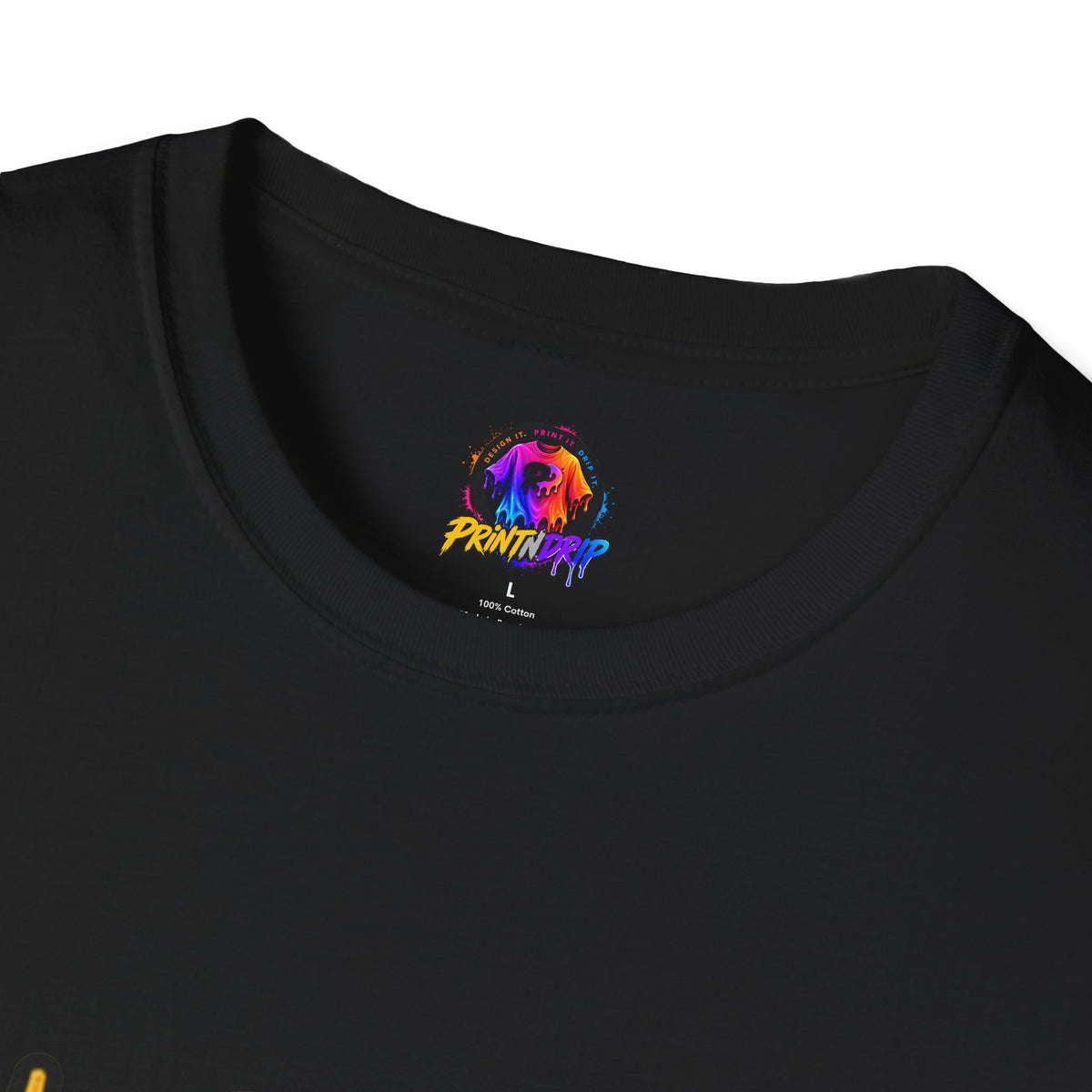 Childhood Cancer Awareness T-Shirt – "Fight Believe Support Never Give Up" Gold Ribbon Tee