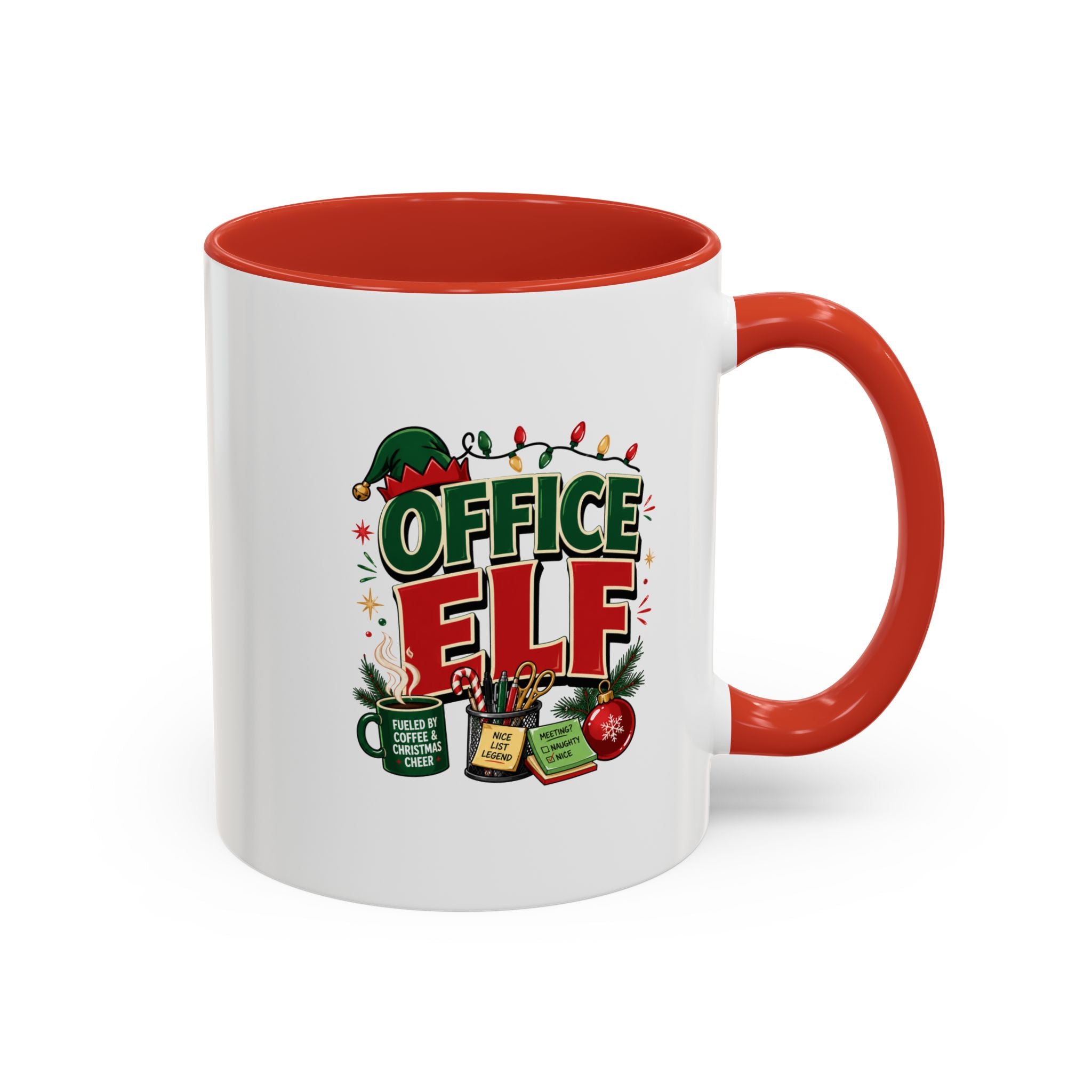 Accent Coffee Mug Office Elf