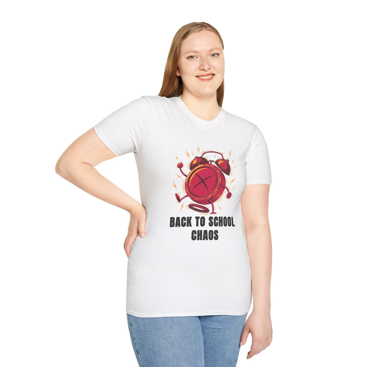 Back to School Chaos T-Shirt — Funny Alarm Clock Graphic Tee - Trending Now - August 2026