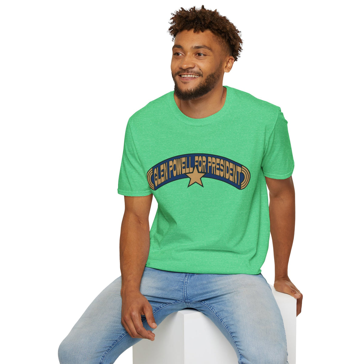Graphic T-Shirt — Retro Banner "Free To Be Yourself" Design - Trending Now - August 2026